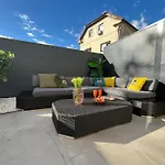With Patio - Steps Away From Center Apartment